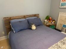 Solid Teak Double bed frame - EQ3 - Photo 3