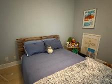 Solid Teak Double bed frame - EQ3 - Photo 4