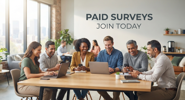 Paid Online Surveys – Apply Today