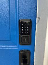 Weiser Halo Matte Black Wi-Fi Smart Lock, $100