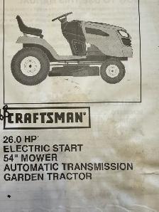 Craftsman Lawn Tractor - Photo 7
