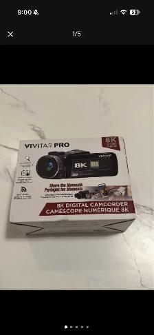 Vivitar DVR8K 8K Pro SD Flash