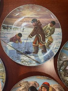 For sale 10" plate aborigin antartic N P - Photo 2
