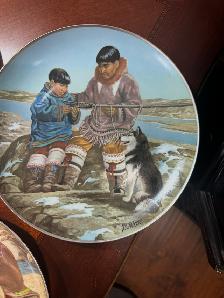 For sale 10" plate aborigin antartic N P - Photo 3