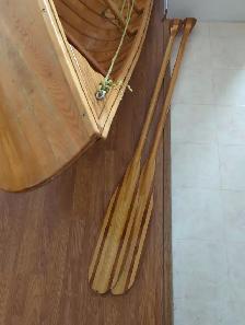 Canoe en bois de cèdre - Photo 3