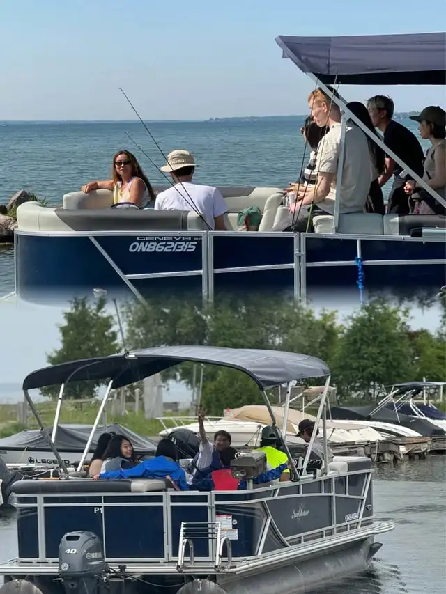 The Cheapest Pontoon Boat on Lake Simcoe – 6 & 9 Seater