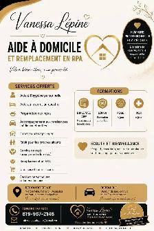 aide a domicile & Remplacement RPA