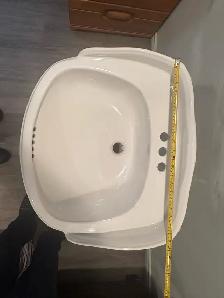 bathroom sink pedestal - Photo 6