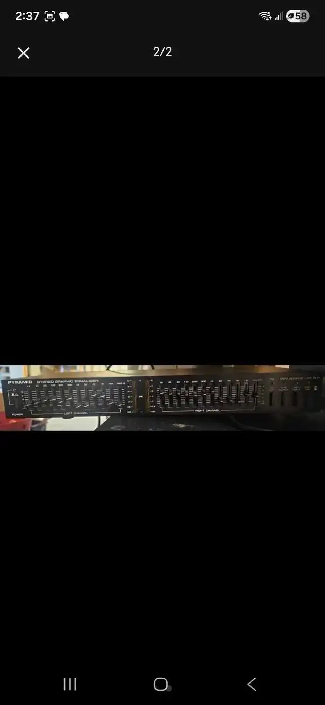 Pyramid SEA‑6600 Stereo Graphic Equalizer