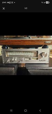 Vintage Hitachi FT‑920 AM/FM Stereo Tuner Made in Japan mint