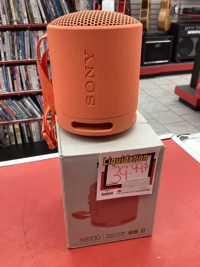 haut parleur Bluetooth Sony