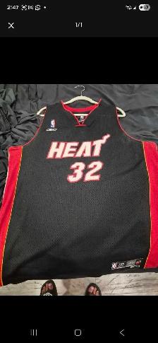 Miami heat #32 rebok