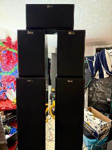 Home theater stereo system