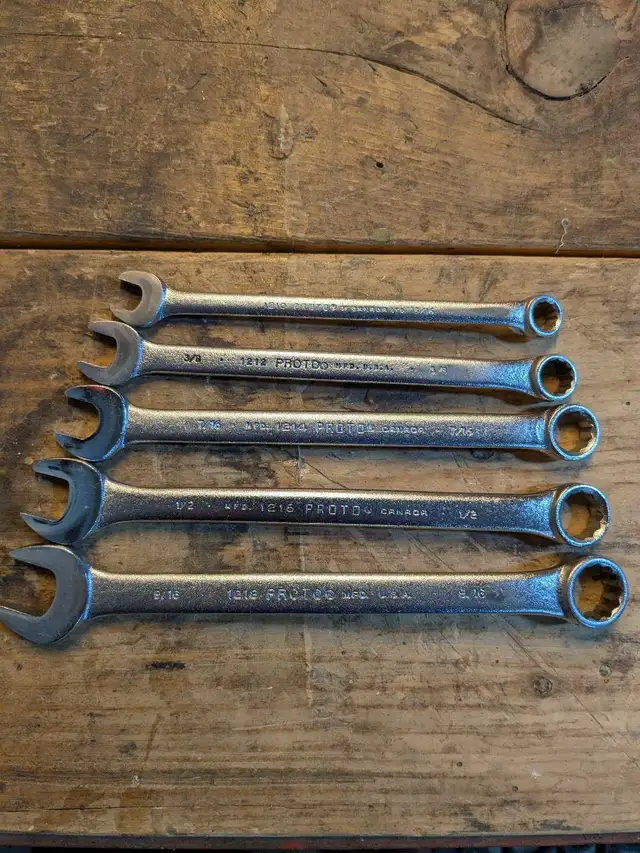 Proto Combination Wrenches