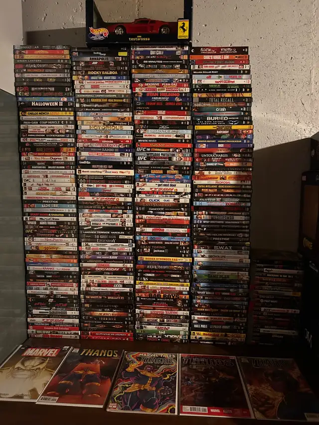 DVD’s, PS3 Games & Comics