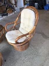 Bamboo Chairs and Table - Photo 4