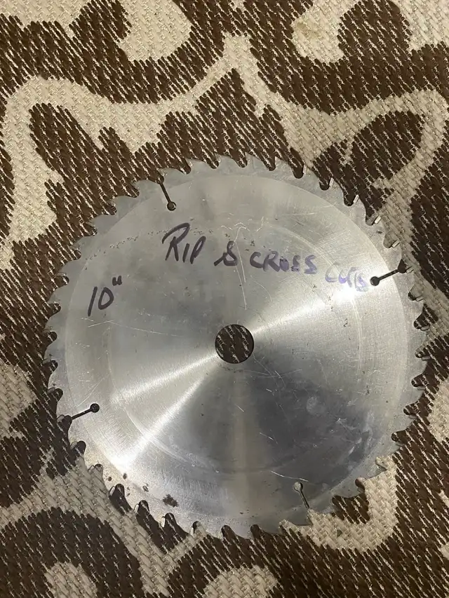 SAW BLADES (10' & 8 1/24')