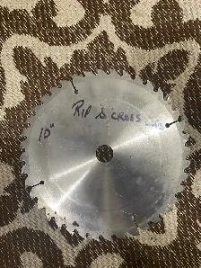 SAW BLADES (10' & 8 1/24')