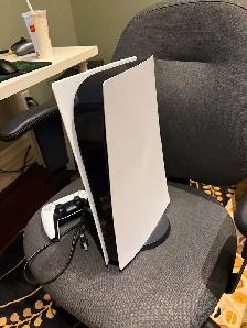 PS5 with controllers - Photo 2