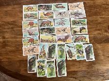 31. 1962 NABISCO Nature Untamed & Exotic Animals Cards !