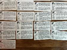 31. 1962 NABISCO Nature Untamed & Exotic Animals Cards ! - Photo 7
