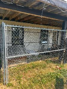Dog Fence - Chain Fence - 10'x12'x6'