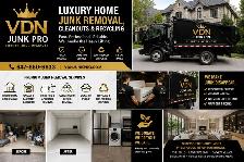 Luxury Junk Removal & Cleanout Services | Same-Day Pickup