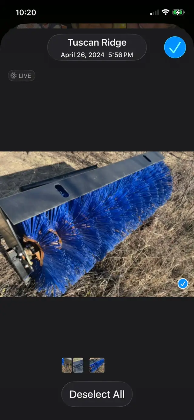 skid steer hydraulic broom