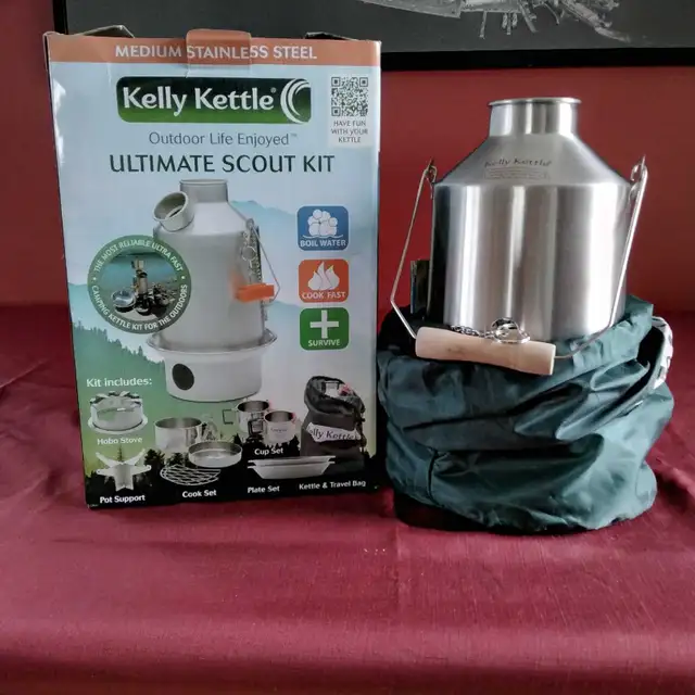 Kelly Kettle Ultimate Scott Kit (Mint Condition)