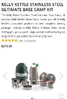Kelly Kettle Ultimate Scott Kit (Mint Condition) - Photo 6
