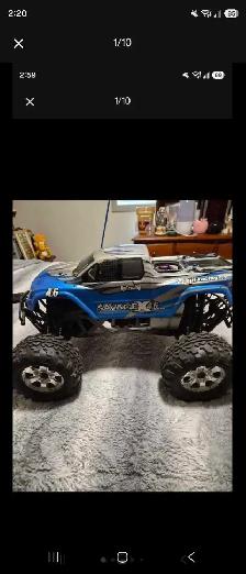 savage x 4.6 big block nitro rc truck