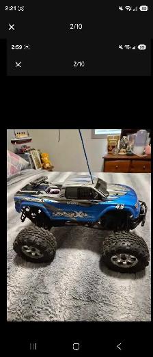 savage x 4.6 big block nitro rc truck - Photo 2