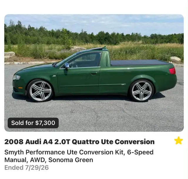 WANTED A4 pick up