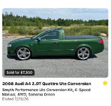 WANTED A4 pick up