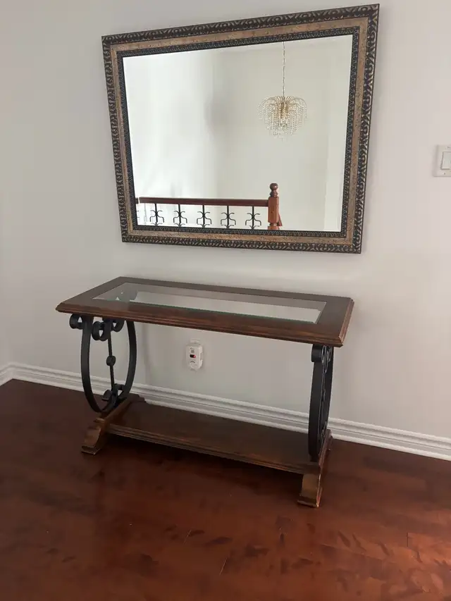 console And mirror