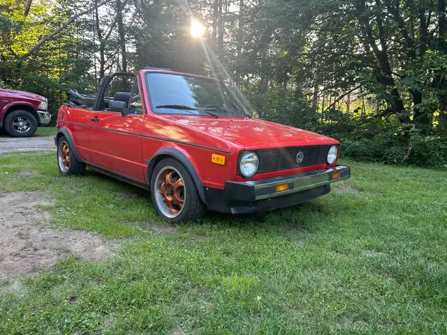 1982 Volkswagen Rabbit Cabrio