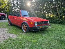1982 Volkswagen Rabbit Cabrio