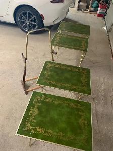 Tv trays and holder - Photo 4