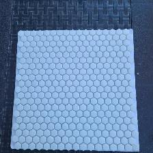 Marble 11-1/4 in. x 12-1/2 in. Mosaic Tile white color 51 sft. a