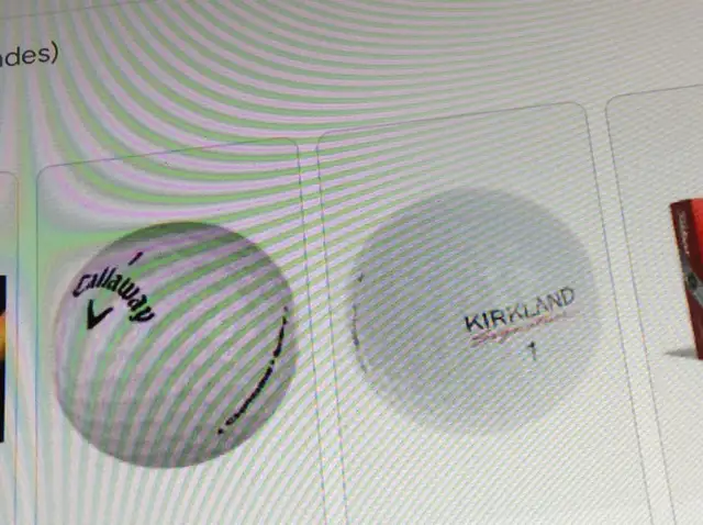 Golf  balles récupérées toutes marques très belles 50balles $30.