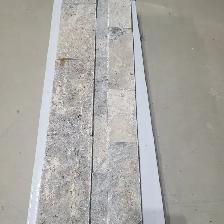 Natural Travertine Split Face Wall PanelsSilver Ash Split Face - Photo 2