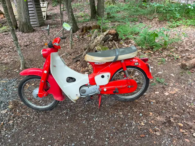 Two 'vintage' scooters