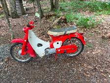 Two 'vintage' scooters