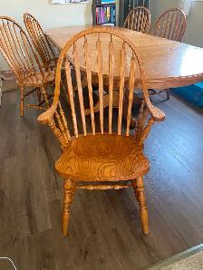 Large Dining Table Set For Sale - Photo 4