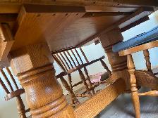 Large Dining Table Set For Sale - Photo 7