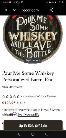 Vintage Pour Me Some Whiskey & Leave The Bottle Bar Sign - Photo 9