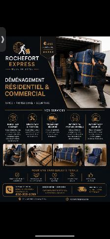 DÉMÉNAGEMENT PROFESSIONNEL – SERVICE FIABLE ET SOIGNÉ