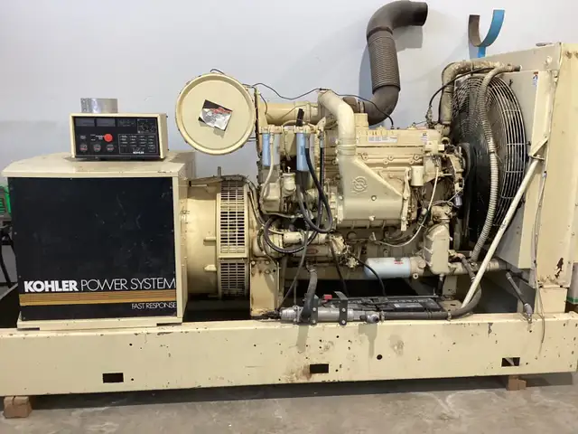 250 KVA diesel generator. Kohler unit with a Detroit engine.