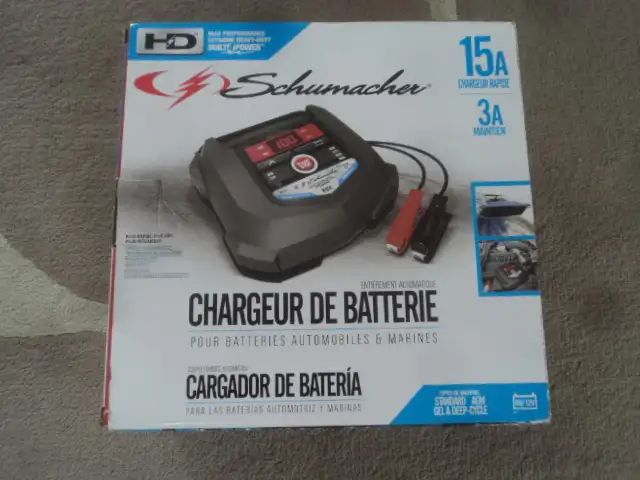 Schumacher 6v / 12v battery charger. It is like new.