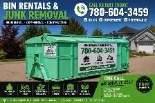 Need a dumpster bin or junk removed today?